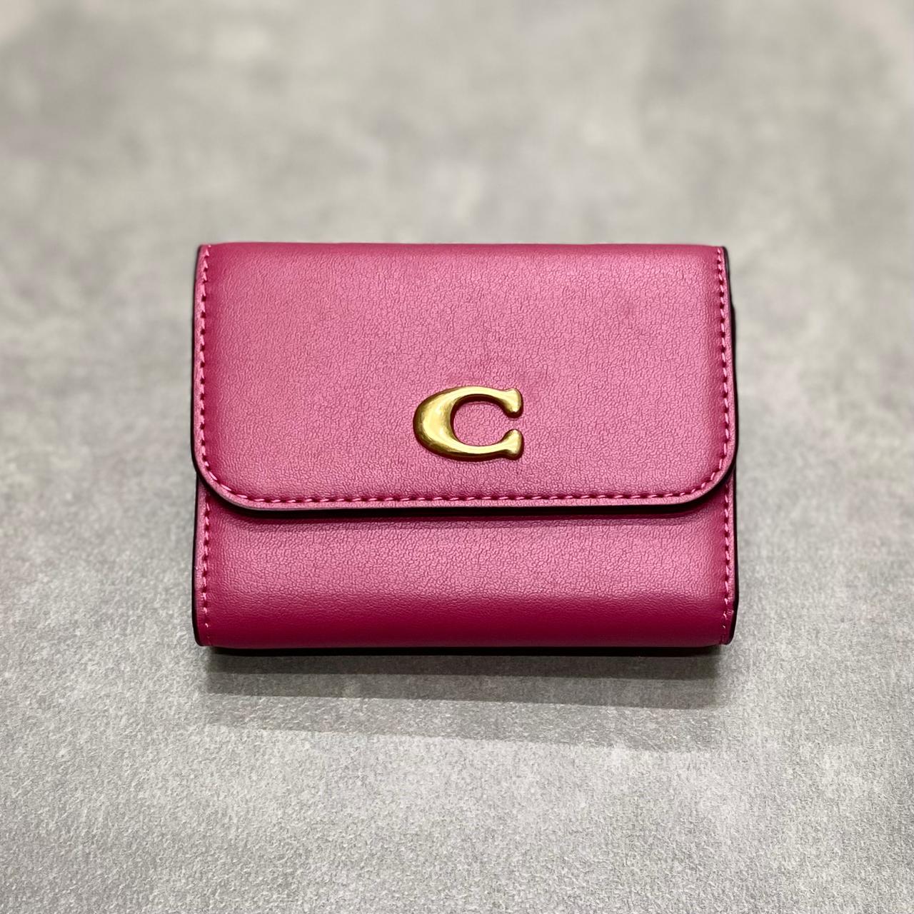 Ví Coach Essential Card Holder Wallet DS Pink